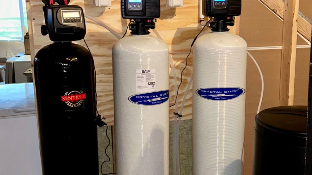 Home water filtration system installed by Romano Plumbing in Utah. 